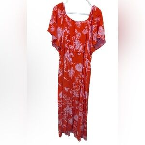 Ava & Viv Flutter Short Sleeve Dress Size XXL